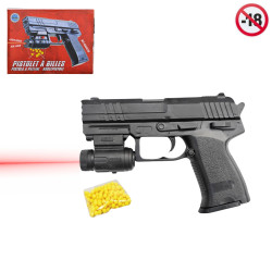 Pistolet Billes 15cm Laser...