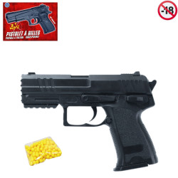 Pistolet Billes 15cm -...