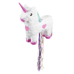 Piñata Licorne Blanche