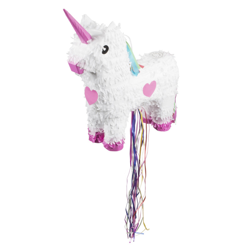 Piñata Licorne Blanche
