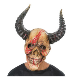 Masque En Mousse Squelette Ensanglanté