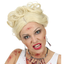 Boucles d'Oreilles Halloween Ciseaux Ensanglantés
