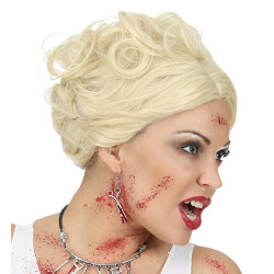 Boucles d'Oreilles Halloween Ciseaux Ensanglantés