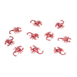 Scorpions En Pvc 10 Pièces