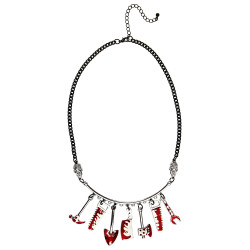 Collier Halloween Outils Ensanglantés