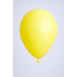 Ballons de Baudruche Opaques Jaune 100 Pièces