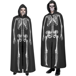 Cape Avec Capuche Squelette