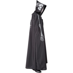 Cape Avec Capuche Squelette