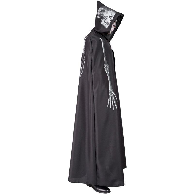 Cape Avec Capuche Squelette