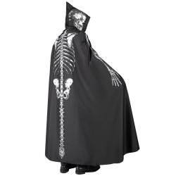 Cape Avec Capuche Squelette