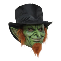 Masque En Latex Mad Gobelin Avec Chapeau