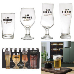 Coffret Verres à Bière 4 Pièces