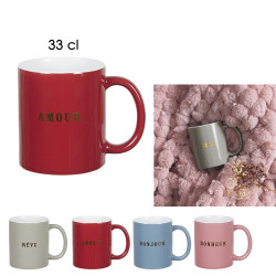Mug Coloré Emotion 33cl