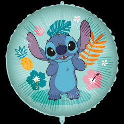 Ballon Aluminium Stitch Hawaii