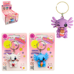 Porte Clés Axolotl Kawaï 4,5cm