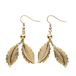 Boucles d'Oreilles Feuilles De Lauriers