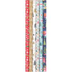 Papier Cadeau Décoré Noël 2 Mètres