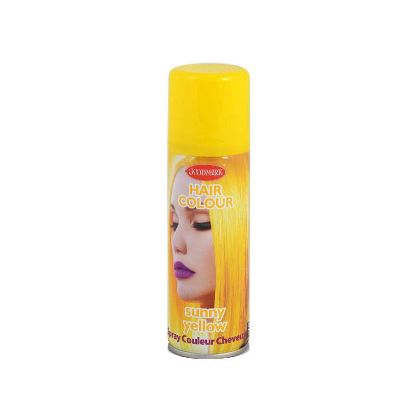 Laque à Cheveux 125ml Jaune - Goodmark Laque à Cheveux 125ml Jaune - Goodmark