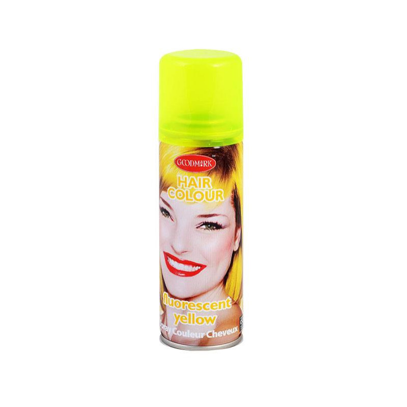 Laque à Cheveux 125 ml Jaune Fluo - Goodmark