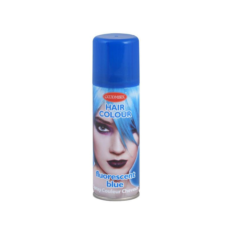 Laque à Cheveux 125 ml Bleu Fluo - Goodmark Laque à Cheveux 125 ml Bleu Fluo - Goodmark