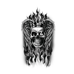 Tatouage Temporaire Crâne