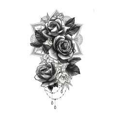 Tatouage Temporaire Roses