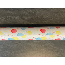 Papier Cadeau 50 Mètres Ballons de Baudruche 60 Grammes