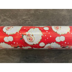 Papier Cadeau 50 Mètres Père Noël 60 Grammes