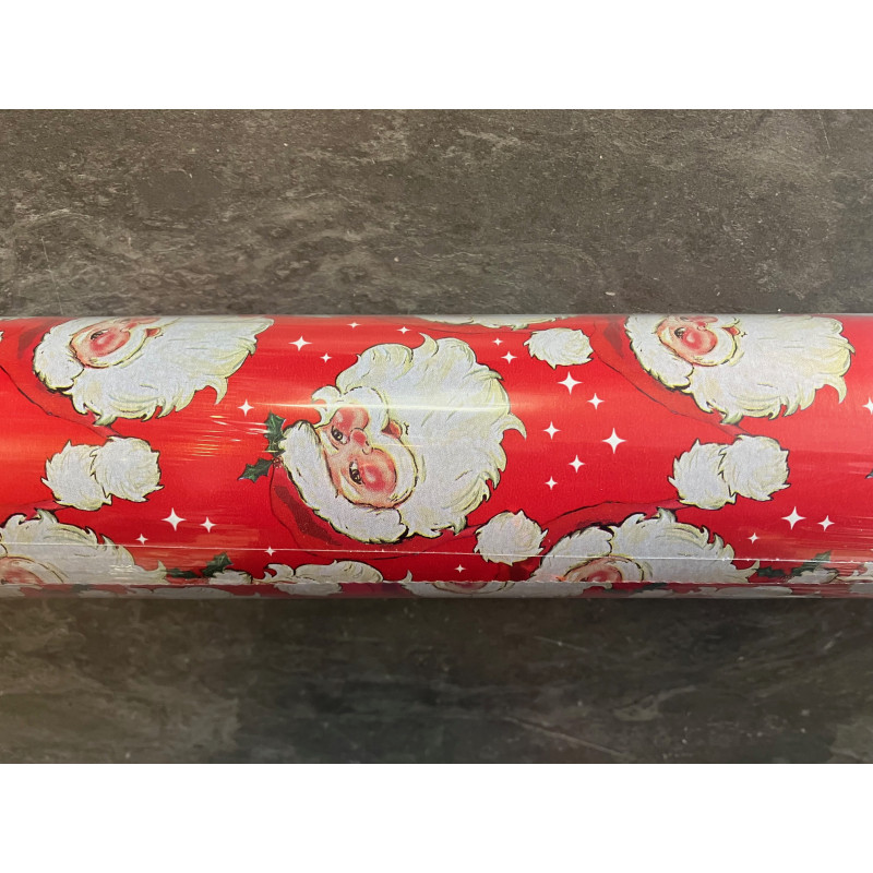 Papier Cadeau 50 Mètres Père Noël 60 Grammes Papier Cadeau 50 Mètres Père Noël 60 Grammes
