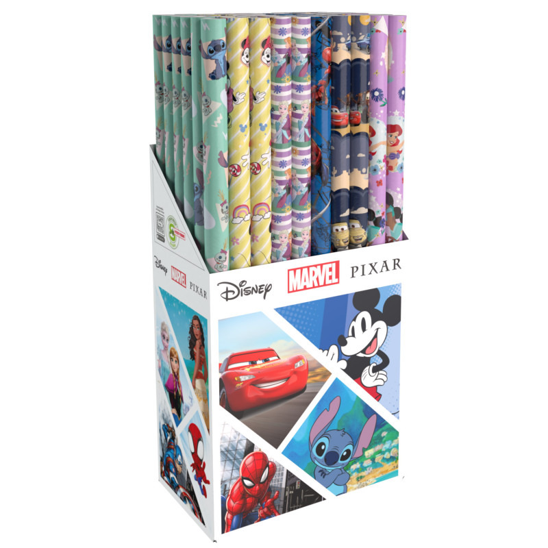 Papier Cadeau Disney 2 Mètres Papier Cadeau Disney 2 Mètres