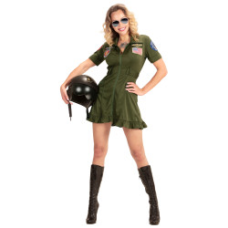 Déguisement Robe Femme Pilote