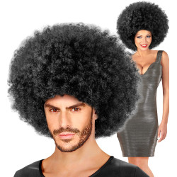 Perruque Afro Noire