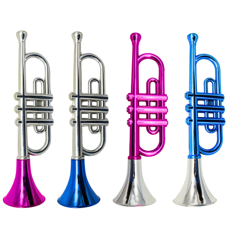 Trompette Métallisée 33cm