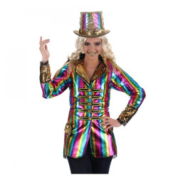 Déguisement Veste Disco Crazy Multicolore