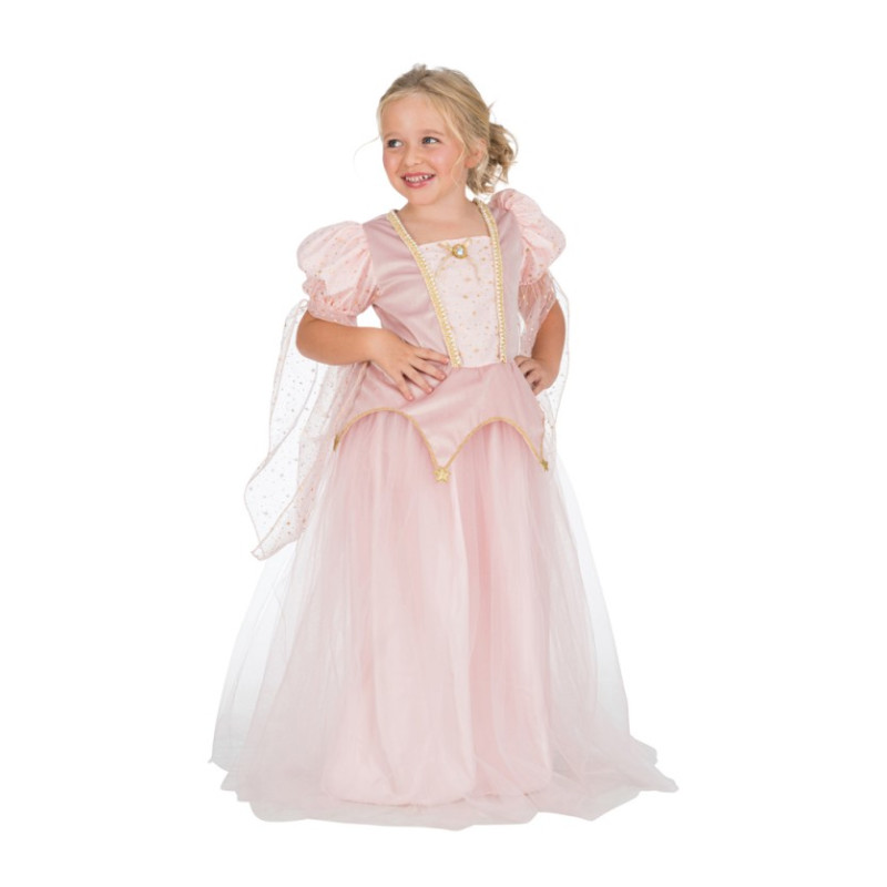 Déguisement Robe de Princesse Adelia Luxe Rose