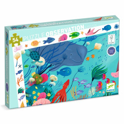 Puzzle D'Observation Aquatique 54 pièces - Djeco