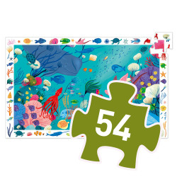 Puzzle D'Observation Aquatique 54 pièces - Djeco