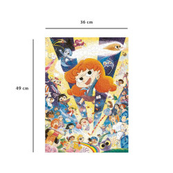 Puzzle Mortelle Adèle 500 Pièces - Nathan