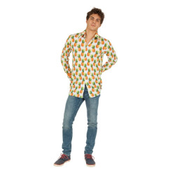 Chemise Manches Longues Ananas