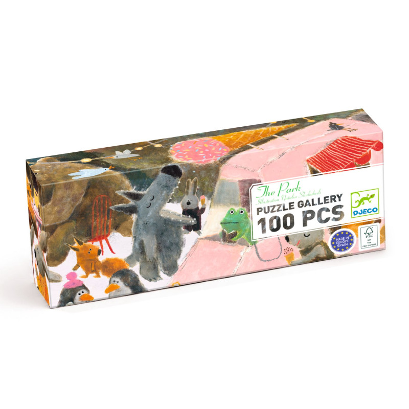 Puzzle Gallery The Park 100 Pièces - Djeco