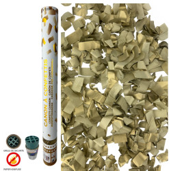 Canon à Confettis Papier Or 80cm