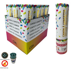 Canon à Confettis Papier Multicolore 20cm