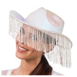 Chapeau De Cowboy Blanc...