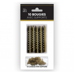 Bougies Paillettées Art...