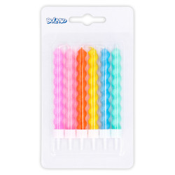 Bougies Spirales Couleurs...