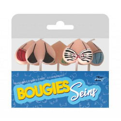 Bougies Pics Seins 5 pièces