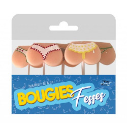 Bougies Pics Fesses 5 pièces
