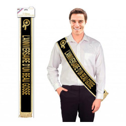 Echarpe Mister Anniversaire