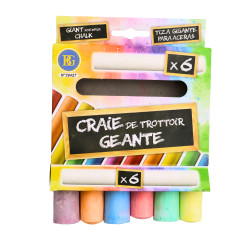 Craies de Trottoir 6 Pièces