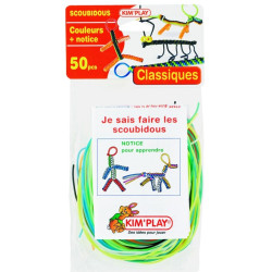 Scoubidous Multicolores 50...